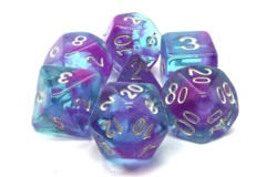 Old School RPG Dice Set: Nebula - Aquarium